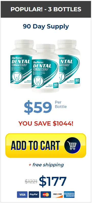 ReNew Dental Support - order-now-( Ninety Days Supply) - image